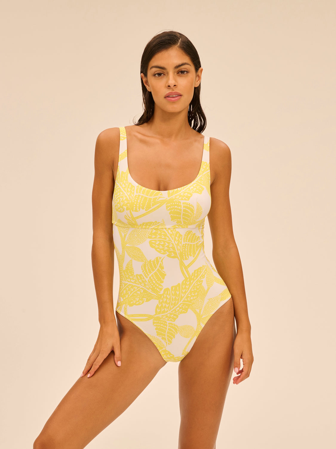 Cholypory Plumeria Print Underwired One-Piece Swimsuit – Support & Elegance - Image 4